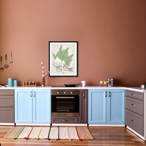 Quadro Decorativo para Cozinha Cabeça de Alho 30x40cm