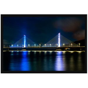 Quadro Decorativo Ponte Anita Garibaldi Laguna 90x60cm