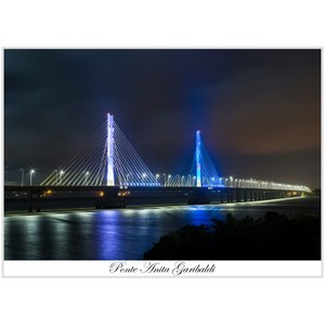 Quadro Decorativo Ponte Anita Garibaldi Laguna SC 140x100cm