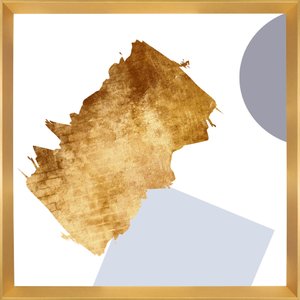 Quadro Dourado Moderno Arte Gold Abstrata - Sofisticação e Elegância na sua Decoração Quadro Dourado Moderno Arte Gold Abstrata - Sofisticação e Elegância na sua Decoração