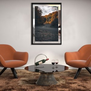 Quadro em Tela Paisagem Estrada Faget, Romênia 80x110cm