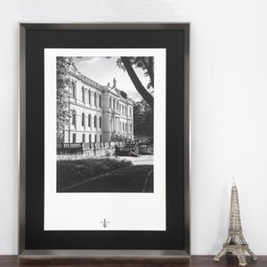Quadro Grande Moderno Museu Lindenau na Alemanha 90x120 cm