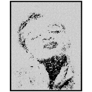 Quadro Moderno Decorativo com Moldura Arte Abstrata Mulher - Escolha o Tamanho Quadro Moderno Decorativo com Moldura Arte Abstrata Mulher - Escolha o Tamanho