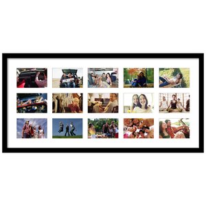 Quadro Painel de Fotos Capacidade para 15 Fotos 90x40cm Quadro Painel de Fotos Capacidade para 15 Fotos 90x40cm