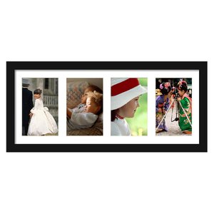 Quadro Painel de Fotos com Capacidade para 4 Fotos 50x20cm Quadro Painel de Fotos com Capacidade para 4 Fotos 50x20cm