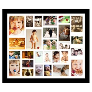 Quadro Painel de Fotos Decorativo para 27 Fotos 110x90cm Quadro Painel de Fotos Decorativo para 27 Fotos 110x90cm