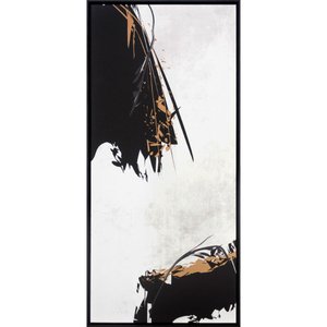 Quadro Tela Canvas Desenho Abstrato Arte Moderna 50x110 cm