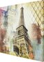 Quadro Tela Decorativa Torre Eiffel de Paris França 100x100cm