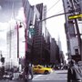 Quadro Tela Impressa NYC Empire State e Taxi Amarelo 60x60cm