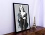 Quadro Decorativo Ilustração Marilyn Monroe Símbolo de Beleza 50x70cm