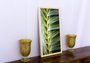 Quadro Decorativo com Vidro Folha de Palmeira II - 30x60cm
