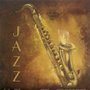 Gravura para Quadros Saxofone Ritmo Musical Jazz 30x30cm