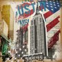 Quadro Tela Decorativa Empire State Building Nova Iorque 60x60cm