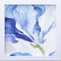 Quadro Decorativo Abstrato Azul Delicado 30x30cm