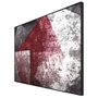 Quadro Tela com Moldura Preta Arte Moderna Abstrata 190x120cm
