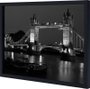 Quadro Imagem com Moldura e Vidro Londres London Bridge - Escolha o Tamanho