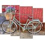 Conjunto de Quadros Bicicleta por Dorival Moreira 150x110 cm