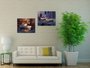 Quadro Tela Decorativa Pintura Canoas 90x60cm