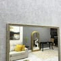Espelho Clássico com Moldura Prata Envelhecida Gravada: Design com Elegância