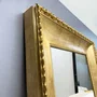 Espelho Clássico Imperium Dourado Folheado a Mão Luxo e Exclusividade 150x250 CM