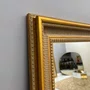 Espelho com Moldura em cor Ouro Envelhecido Sombreado