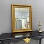 Espelho com Moldura em cor Ouro Envelhecido Sombreado