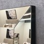 Espelho de Chão Esplendor com Moldura Espelhada Chanfrada Bisotê para Sala, Quarto e Banheiro