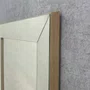 Espelho de Chão Esplendor com Moldura Espelhada Chanfrada Bisotê para Sala, Quarto e Banheiro
