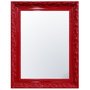 Espelho Decorativo Cristal Vermelho Retrô Plus