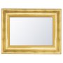 Espelho Decorativo Cristal com Moldura Grande Dourada