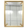 Espelho Decorativo Retangular com Moldura Dourada 70x100 cm