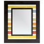 Espelho Decorativo com Moldura em Várias Cores Rústico sem Bisotê 100x160 cm