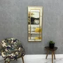 Espelho Grade Decorativo Moderno com Moldura Laqueada: Resistência com Elegância 50x120CM