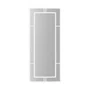 Espelho Grade Decorativo Moderno com Moldura Laqueada: Resistência com Elegância