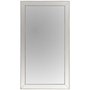 Espelho Moderno Clássico de Chão Prata com Moldura de Espelho 120x220 cm