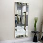 Espelho Moderno com Moldura Espelhada e Borda Folheada à Mão - Elegância e Amplitude