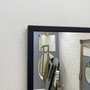 Espelho Moderno Decorativo com Moldura Preta sem Bisotê - Escolha o Tamanho