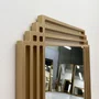 Espelho Moderno Retangular: Design Elegante, Moldura em MDF Vazado 50x80CM