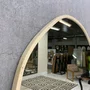 Espelho Orgânico com Moldura em Madeira Marupá: Beleza Natural para sua Casa 100x100CM
