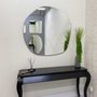 Espelho Orgânico Personalizado com Borda Infinita: Design Sofisticado e Amplitude