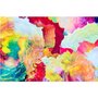 Quadro Tela Canvas Decorativa Abstrata Colorida 148x100cm
