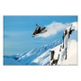 Gravura Poster para Quadros Esportes na Neve Snowmobile 90x60cm