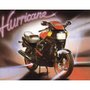 Gravura Poster para Quadros Moto Esportiva Hurricane 50x40cm