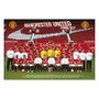 Gravura Poster para Quadros Time de Futebol Manchester United 90x60cm