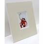 Porta Retrato Grande Moldura Cor Creme e Branca para Foto 10x15cm
