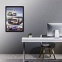 Poster 3D Ford Shelby GT-500KR 50x70cm com/sem Moldura