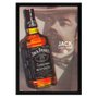 Poster 3D Jack Daniels Lives Here 50x70cm com/sem Moldura