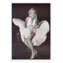 Poster 3D Marilyn Monroe Vestido Esvoaçante 50x70cm com/sem Moldura