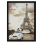 Poster 3D Paris a Cidade do Amor Torre Eiffel 50x70cm com/sem Moldura