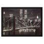 Poster 3D Ponte de Manhattan de Nova York 70x50cm com/sem Moldura
